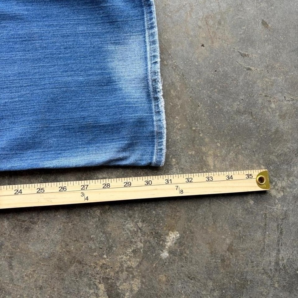Big Star Bootcut Jeans Womens 29x31 Y2K 2000s Vintage Low Rise Denim Blue Flare - Picture 5 of 6